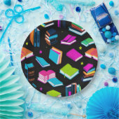 予約カラフル ペーパープレート (パーティー)