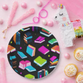 予約カラフル ペーパープレート (パーティー)