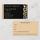 予約カード (正面/裏面)