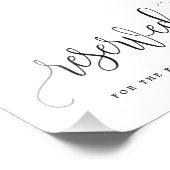 予約サインあなたのサイズを選択する素敵な書道 フォトプリント            (角)