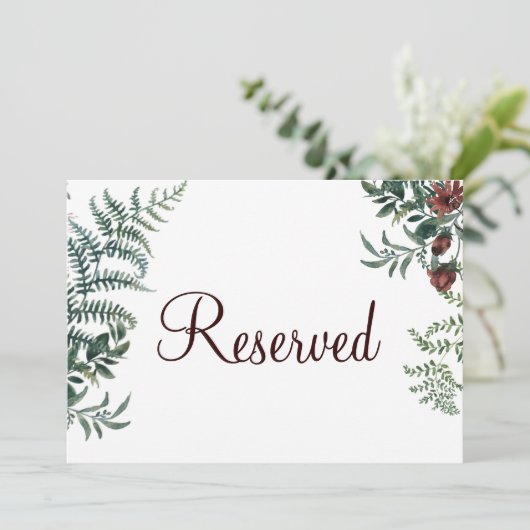 予約サイン 招待状 (スタンド正面)