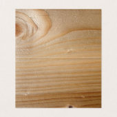 予約テーブルカード-未完成木 名刺 (内部フラット)