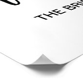 予約テー結婚ブル記号 |書モダン道 ポスター (角)