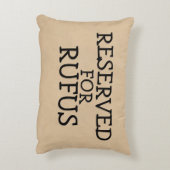 予約パーソナライズされた済 アクセントクッション (裏面(縦))