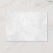 予約依頼|コウノトリの出産用ベビーシャワー エンクロージャーカード (裏面)