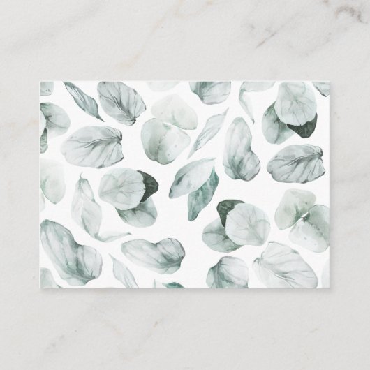 予約依頼|森林動物 エンクロージャーカード (裏面)