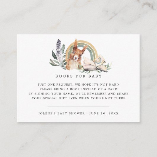 予約依頼|森林動物 エンクロージャーカード (正面)