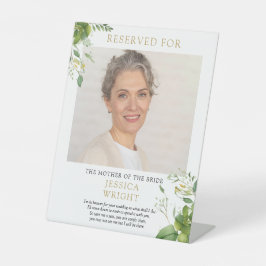 予約席 フォト ウェディング 台座サイン