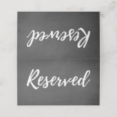 予約座席表結婚のテーブル席 プレイスカード (外部開封)