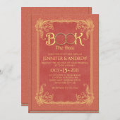 予約日招待状を予約する 招待状 (正面/裏面)