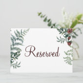 予約札 招待状 (スタンド正面)