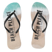 予約海ビーチギフト夏おもしろいタイポグラフィ ビーチサンダル (ソール)