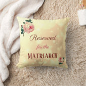 予約済みバラの母親 クッション (ブランケット)