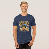予約済み 不可用 パーソナライズド 冗談 トライブレンドTシャツ (正面全面)