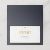 予約結婚済みの表記 プレイスカード (外部開封)