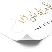 予約記号サイズの選択フェイク金ゴールド フォトプリント            (角)