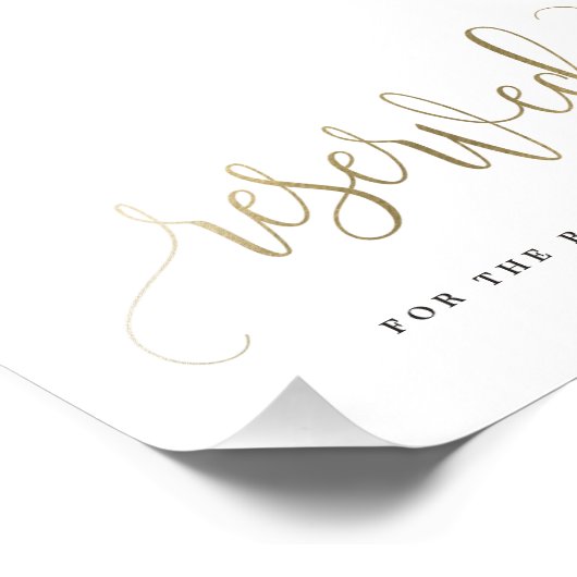 予約記号サイズの選択フェイク金ゴールド フォトプリント            (角)