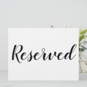 予約記号 – 予約済み (スタンド正面)