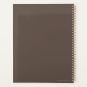 予約週末 プランナー手帳 (裏面)