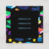 予約It書店 スクエア名刺 (裏面)