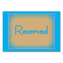 予約OceanBlue/CafeauLaitHorizontal Tablecards テーブルナンバー