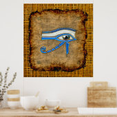 予言の古代エジプトの目のポスター ポスター (キッチン)