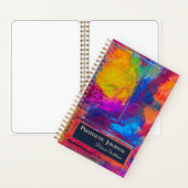 予言パーソナライズされた祈りの言葉雑誌 ノートブック (内側)