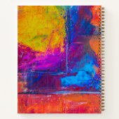 予言パーソナライズされた祈りの言葉雑誌 ノートブック (裏面)