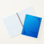 予言日誌パーソナライズされたスパイラルノート ノートブック (内部)