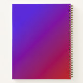 予言日誌パーソナライズされたスパイラルノート ノートブック (裏面)