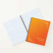 予言日誌パーソナライズされたスパイラルノート ノートブック (内部)