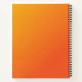 予言日誌パーソナライズされたスパイラルノート ノートブック (裏面)