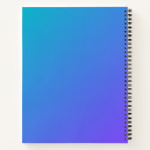 予言日誌パーソナライズされたスパイラルノート ノートブック (裏面)