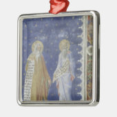 予言者のフレスコ画Salle de la Grande Audience メタルオーナメント (左)