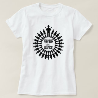 予言者は完全-黒いデザインではないです Tシャツ