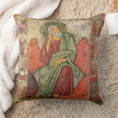 予言者エリヤのプスコフの学校(パネル) クッション (ブランケット)