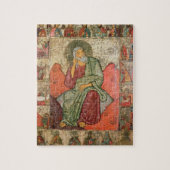 予言者エリヤのプスコフの学校(パネル) ジグソーパズル (縦)