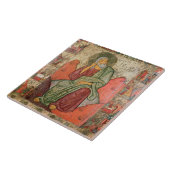 予言者エリヤのプスコフの学校(パネル) タイル (側面)