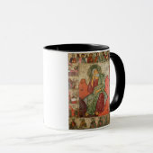 予言者エリヤのプスコフの学校(パネル) マグカップ (正面右)