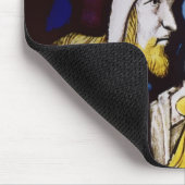 予言者ジェレミア、15世紀のRoundel マウスパッド (コーナー)