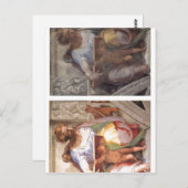 予言者Daのシスティナ礼拝堂の概要 ポストカード (正面/裏面)