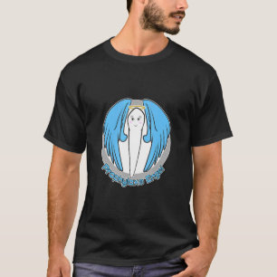 予防エンジェルブルー歯医者ファンシー補助ドレスCos Tシャツ