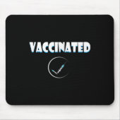 予防接種おもしろいユーモアグラフィック引用文Ch マウスパッド (正面)