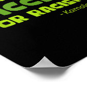 予防接種おもしろいユーモグラフィーカマラハリス引用文 ポスター (角)