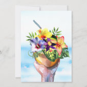 予防接種お祝い|予防接種を受けました  招待状 (裏面)