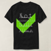 予防接種なし2 Tシャツ (デザイン正面)