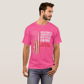 予防接種を受けていない保食べ護的な肉の銃所有者 Tシャツ (正面フル)