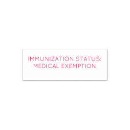 予防接種ステータス：医療控除スタンプ セルフインキングスタンプ