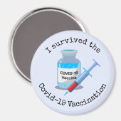 予防接種デザイン磁石 マグネット (正面/裏面)