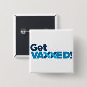 予防接種マグネットを取る 缶バッジ (正面&裏面)